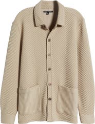 Robert Barakett Hoffburg Jacquard Overshirt