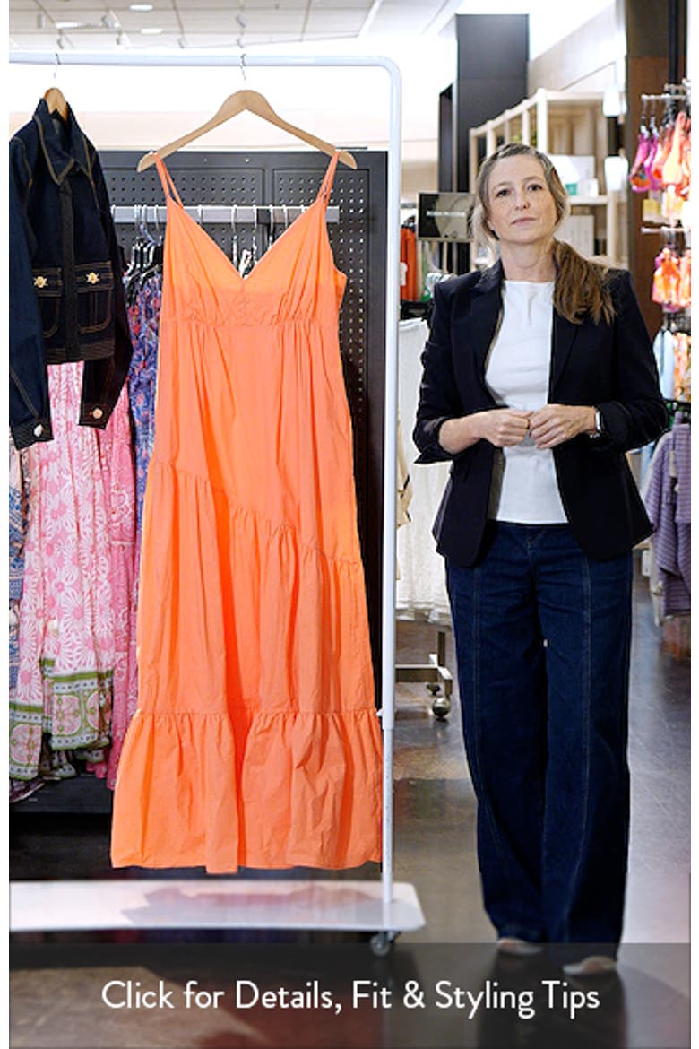 Forbes Tiered Cotton Maxi Dress video