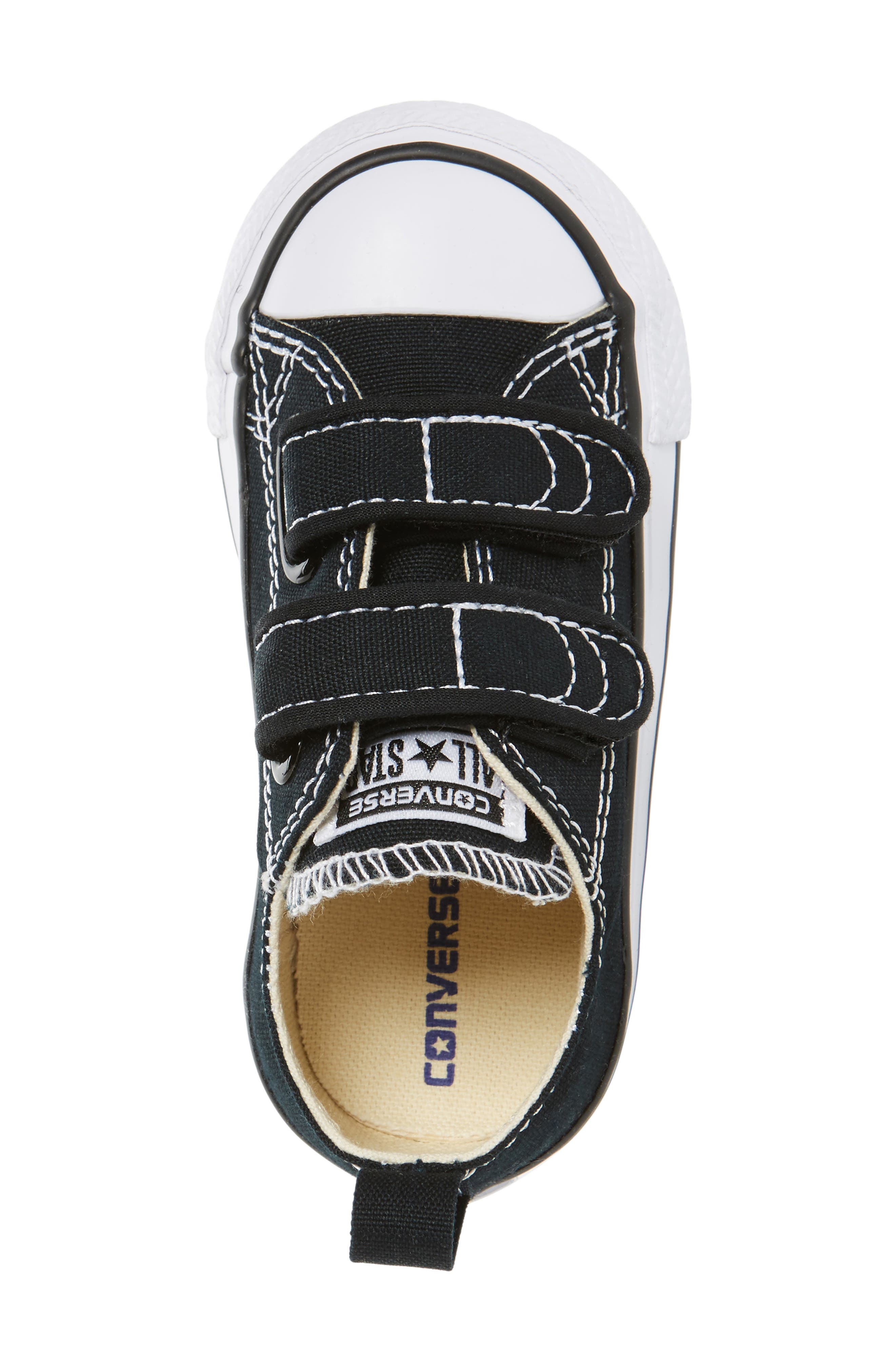 Converse Chuck Taylor&lt;sup&gt;®&lt;/sup&gt; Double Strap Sneaker, Alternate, color, Black