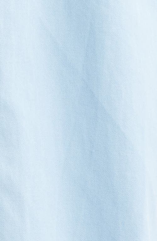 Service Works Script Logo Organic Cotton Camp Shirt In Blue