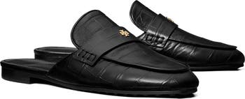 Croc Embossed Mule