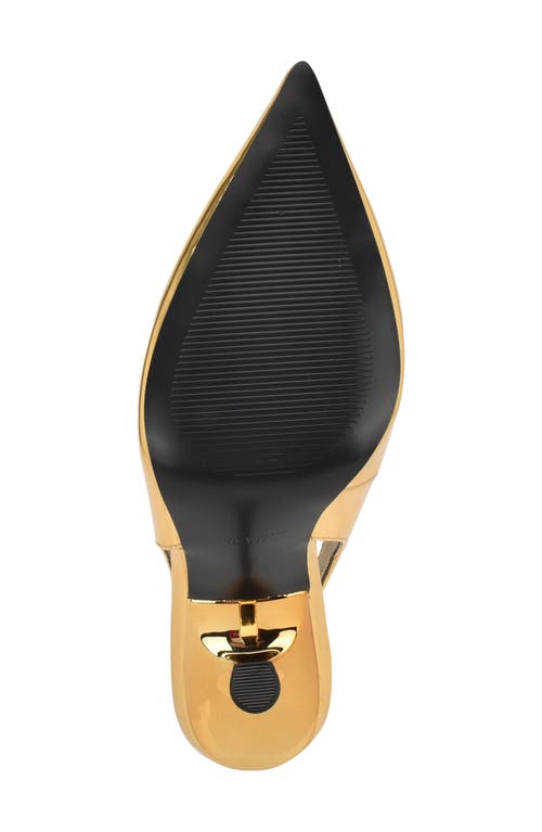 Nine West Kates Slingback Pointed Toe Pump In Multi