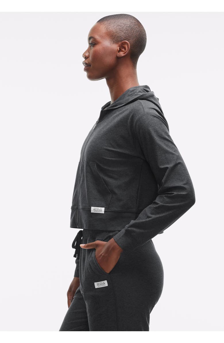 Peloton Dreamblend Full Zip, Alternate, color, Heather Grey