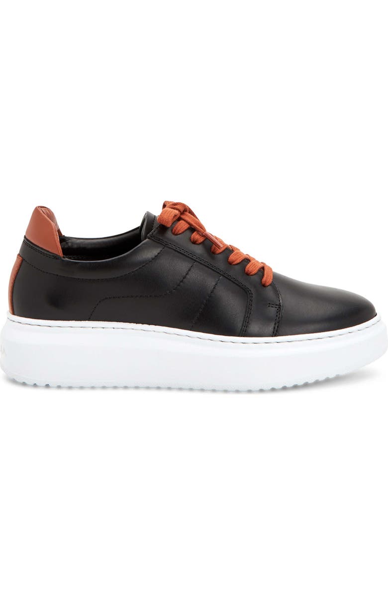 Aquatalia Liz Calfskin Leather Sneaker, Alternate, color,