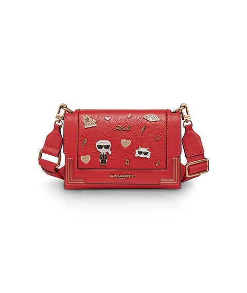 Camille Shoulder Bag with Pins