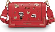 KARL LAGERFELD PARIS Camille Shoulder Bag with Pins