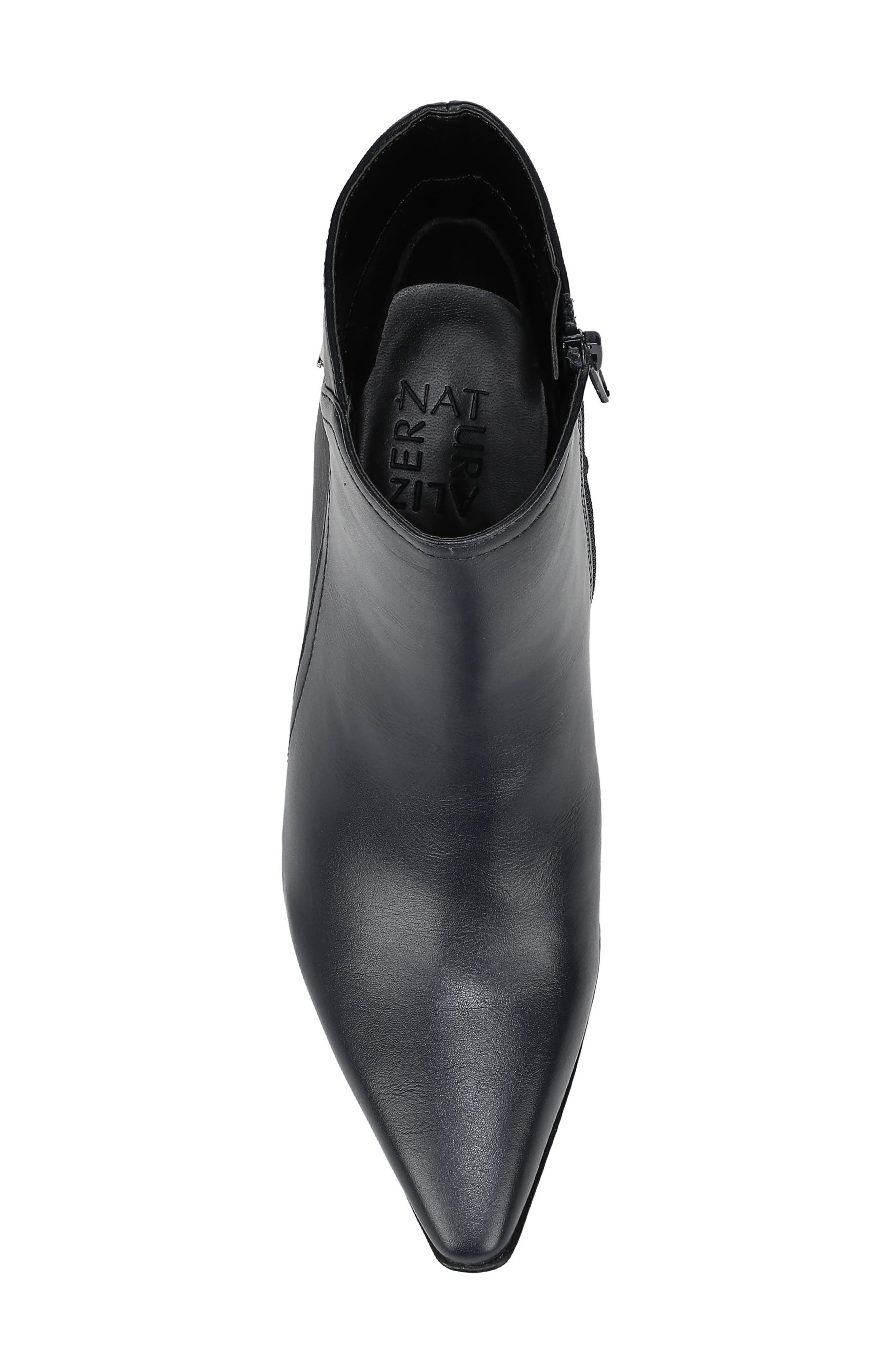 Naturalizer Tucker Bootie, Alternate, color, Navy Faux Leather