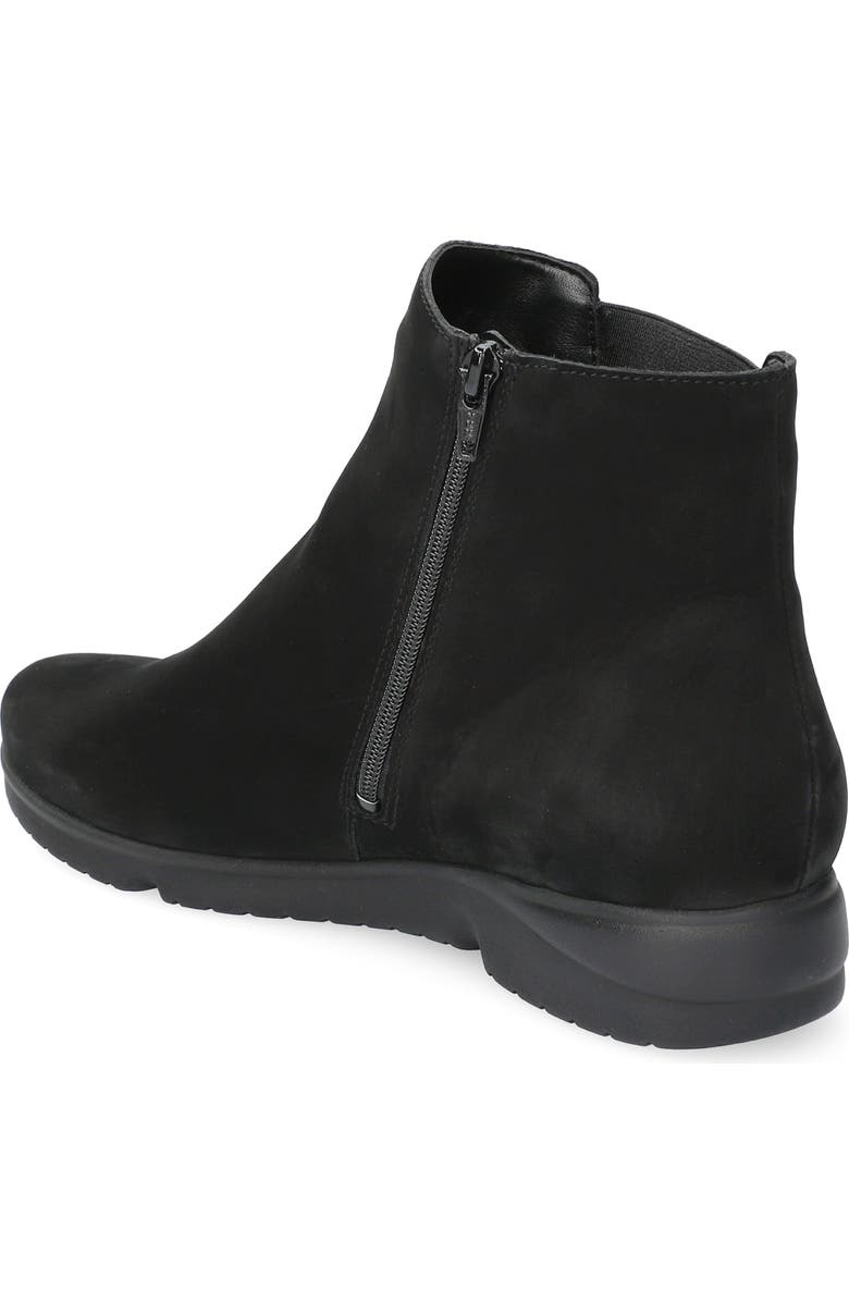 Mephisto Rafaelle Zip Bootie, Alternate, color, Black