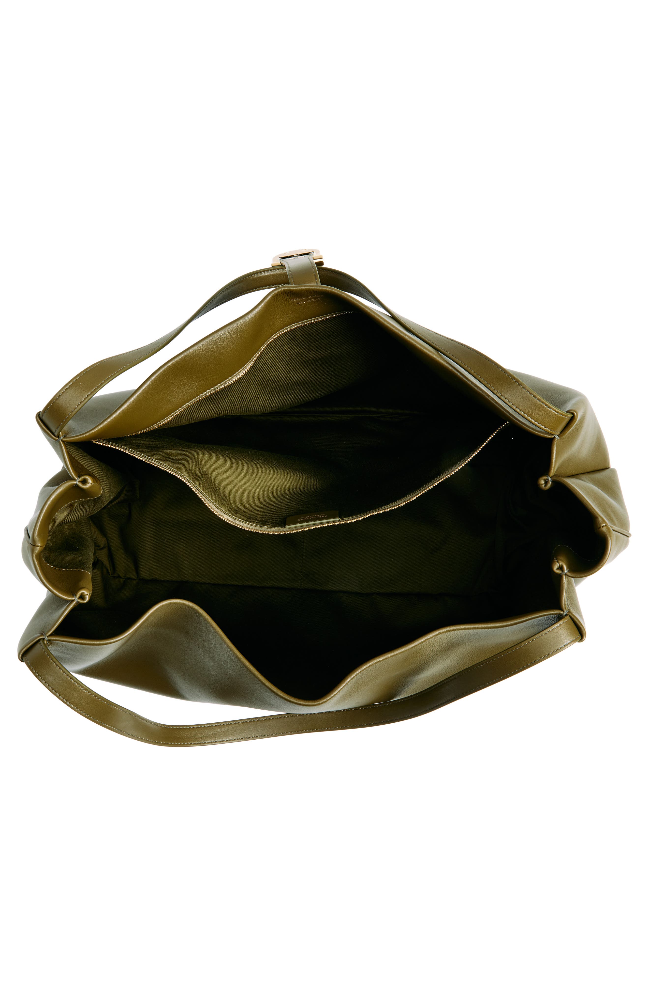 FERRAGAMO Large Lily Leather Tote, Alternate, color, 