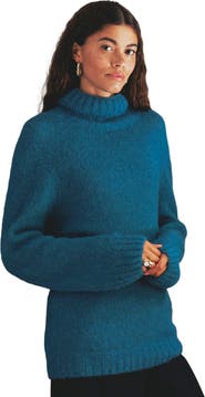 Celtic & Co. Alpaca Cott Slch Turtleneck Sweater