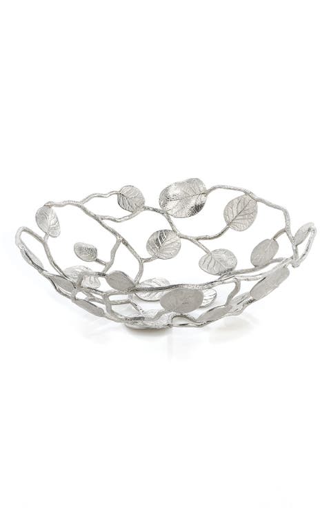 'Botanical Leaf' Bread Basket