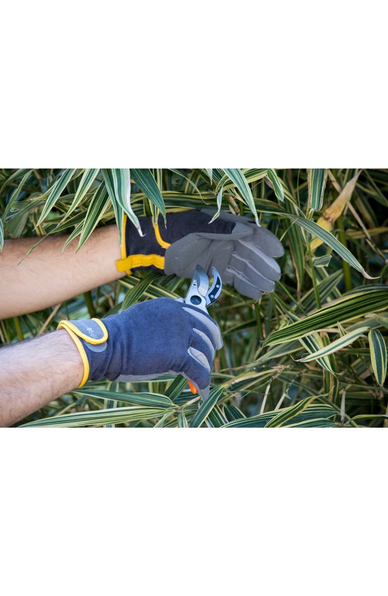 Burgon & Ball Dig the Glove Garden Gloves, Alternate, color, Grey Corduroy - L/Xl
