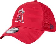 New Era Men's New Era Red Los Angeles Angels Subtle Camo 39THIRTY Flex Hat