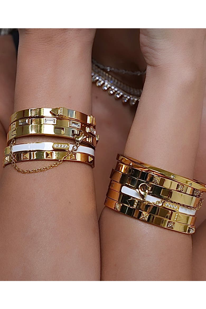 Lylah Bangle, Alternate, color, Gold