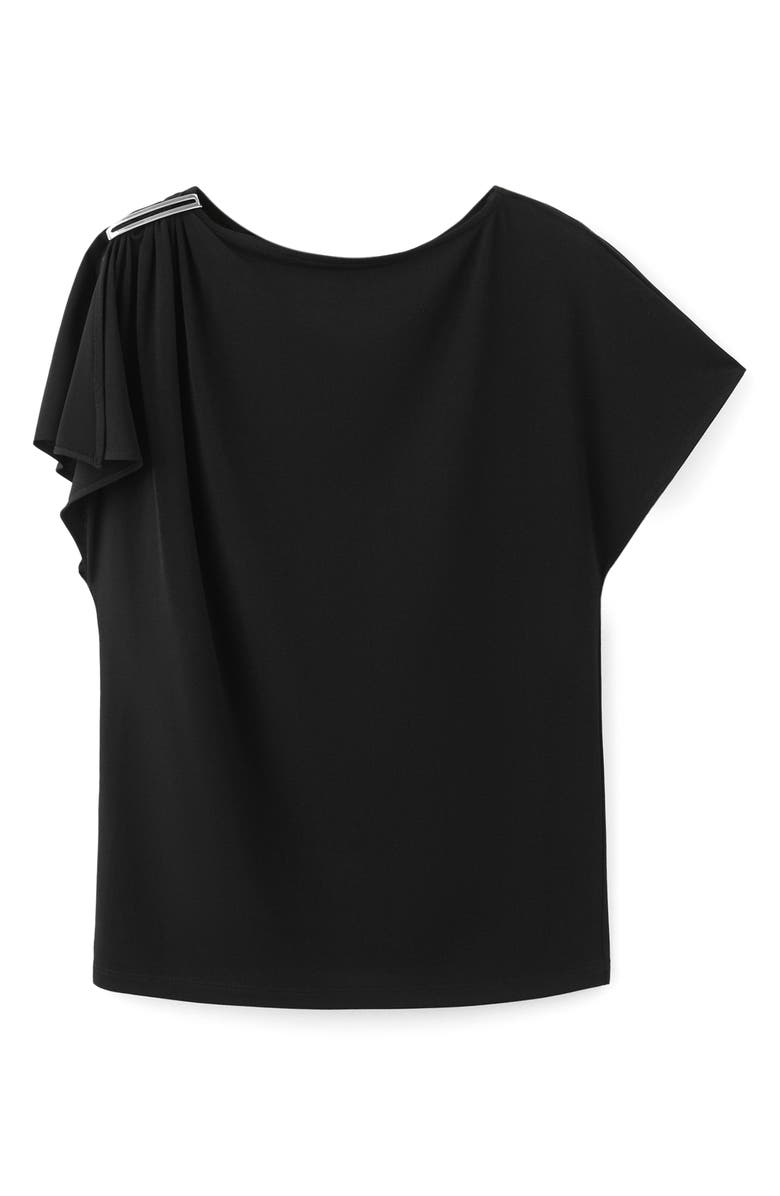 MANGO Metal Detail T-Shirt, Alternate, color,