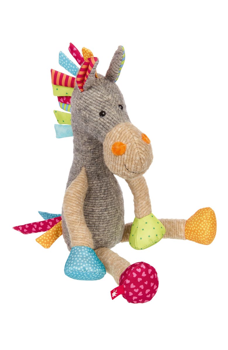 sigikid Patchwork Horse Plush Toy, Main, color, Multicolored