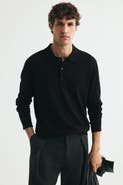H&M Regular-fit Knit Polo Shirt