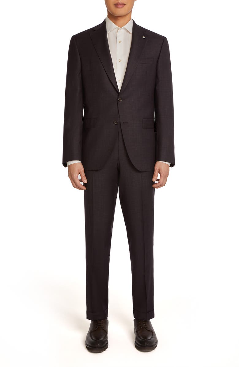 Jack Victor Esprit Soft Constructed Wool Suit, Main, color, 