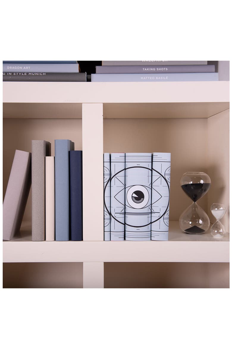 George Orwell Book Set, Alternate, color, Blue Grey
