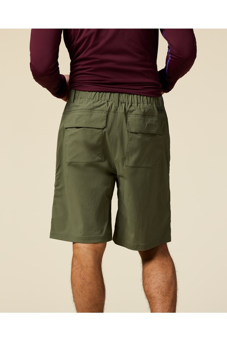 Coraje Tech Cargo Short - Men's, Alternate, color, Fatigue