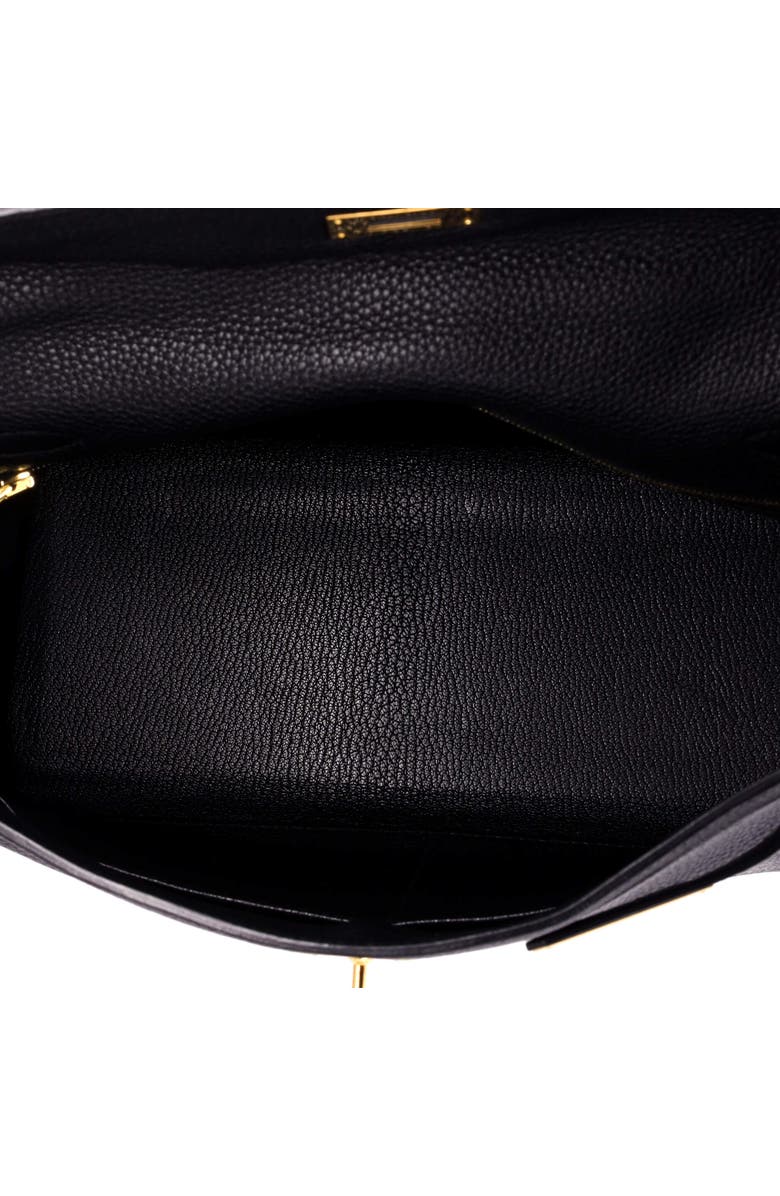 Pre-Owned Hermes Kelly Handbag Black Togo with Gold Hardware 32, Alternate, color, Noir