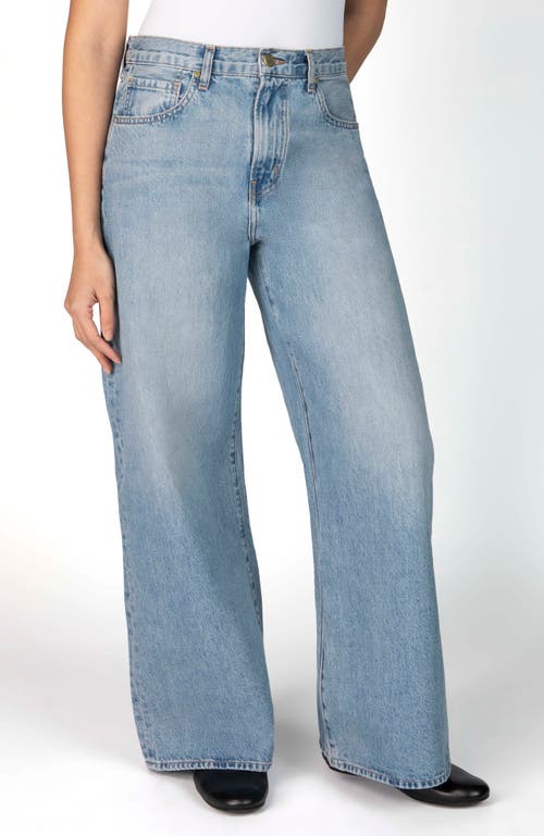 Nelle Atelier The Laura Petite Wide Leg Jean In Sky