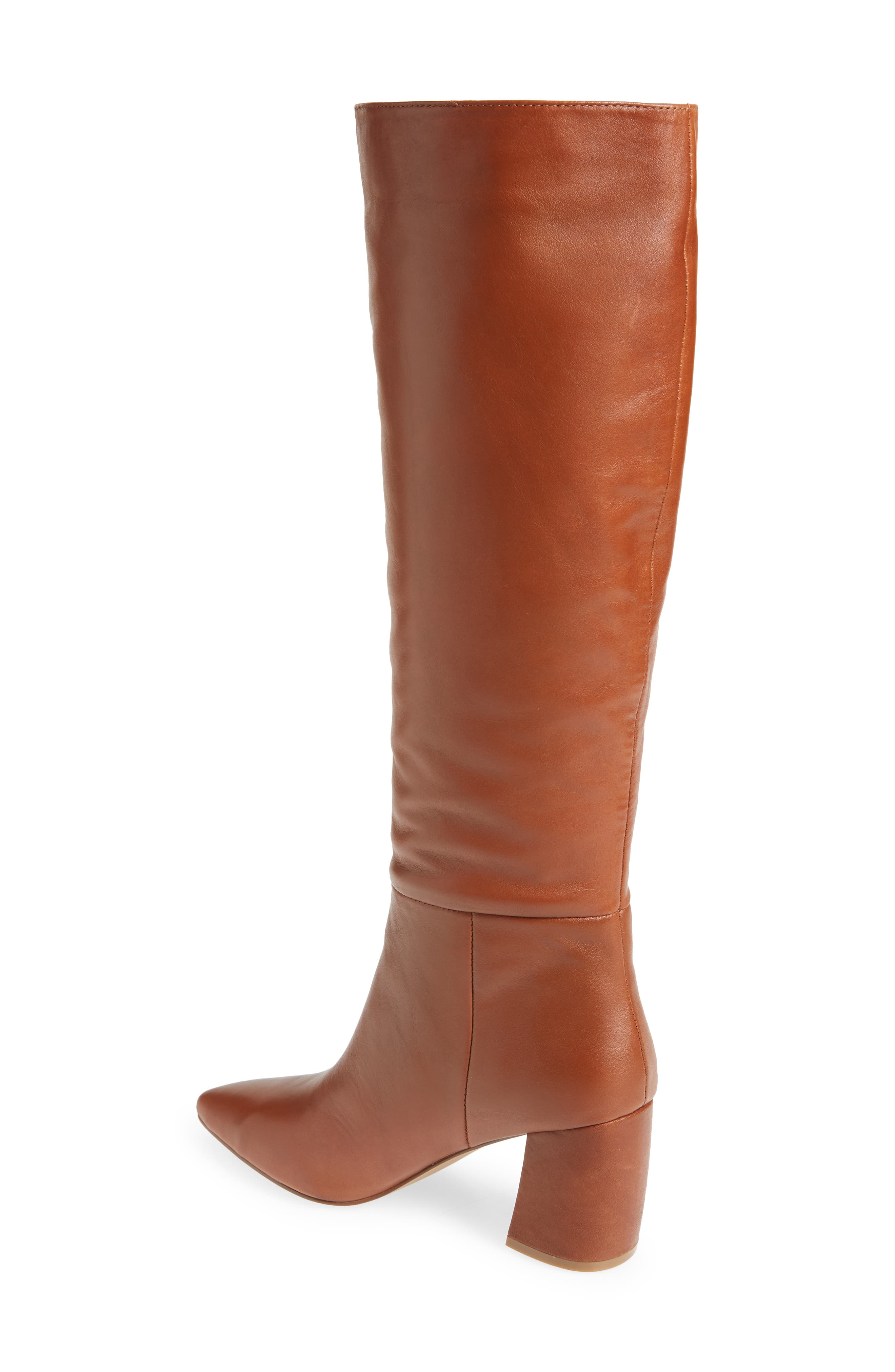 Nilly Knee High Boot, Alternate, color, COGNAC LEATHER