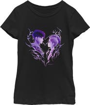 KPop Demon Hunters Girl's KPop Demon Hunters Jinu and Rumi Love Graphic T-Shirt