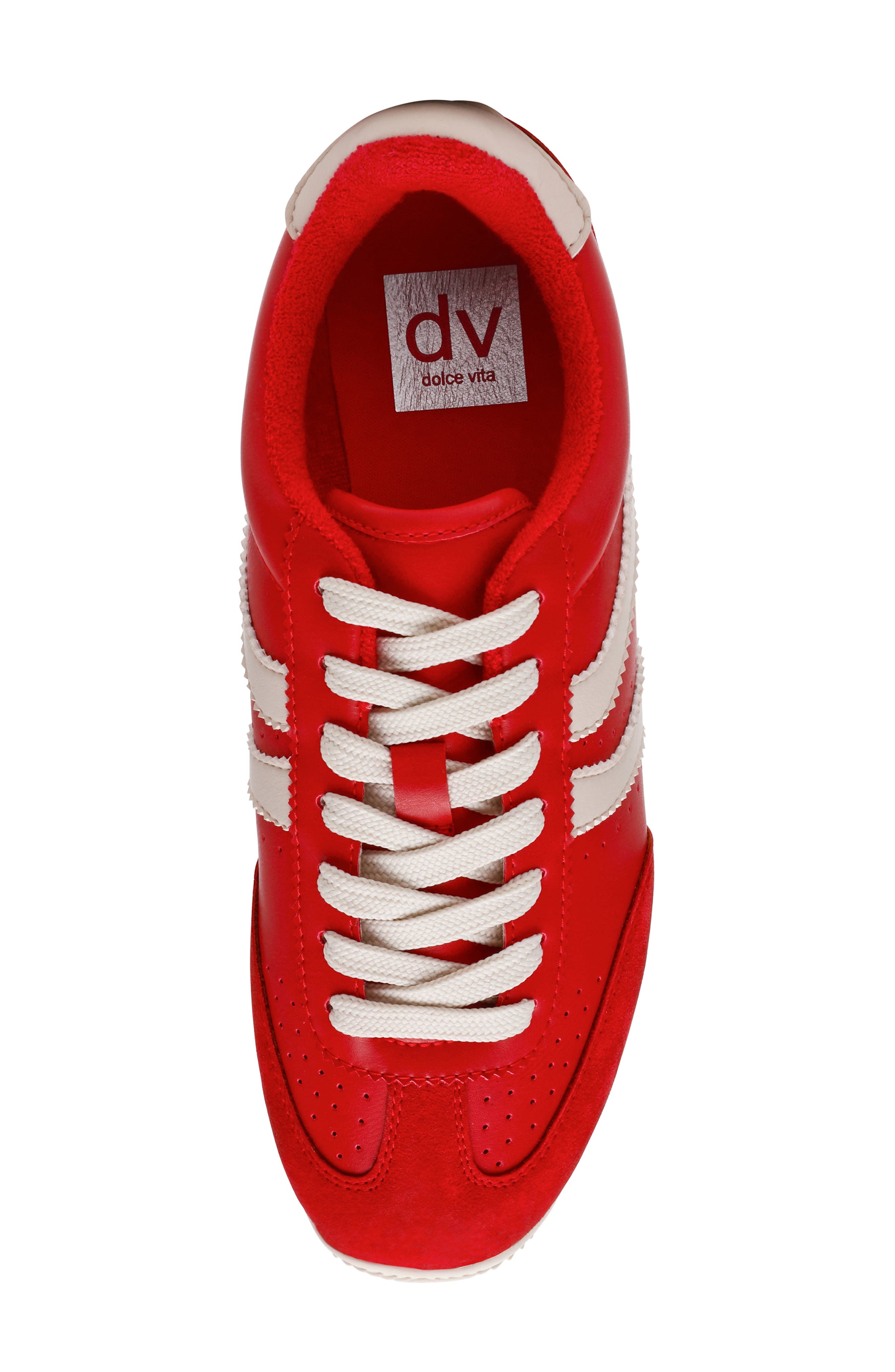DV by Dolce Vita Goalie Sneaker, Alternate, color, Red