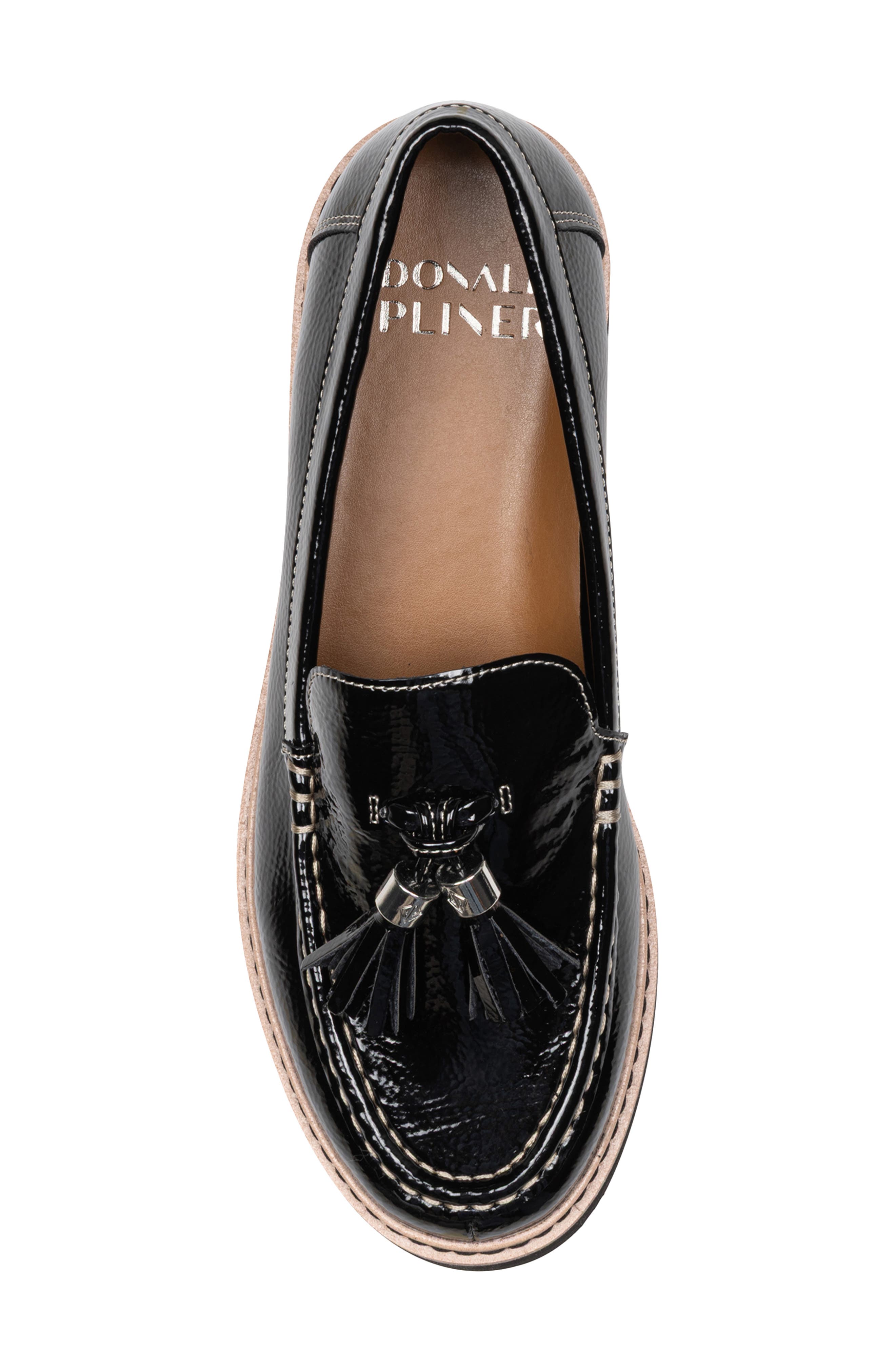 Lovell Tassel Loafer, Alternate, color, BLACK