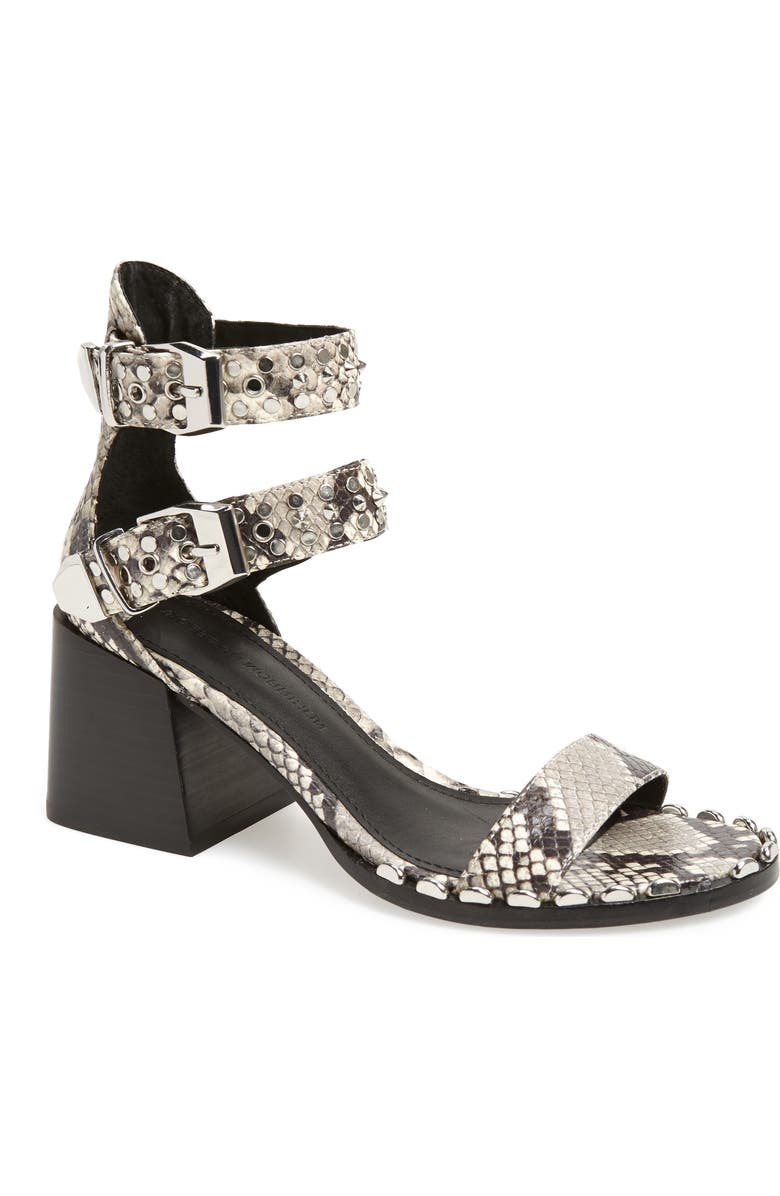 Sigerson Morrison Apple Studded Sandal, Main, color,