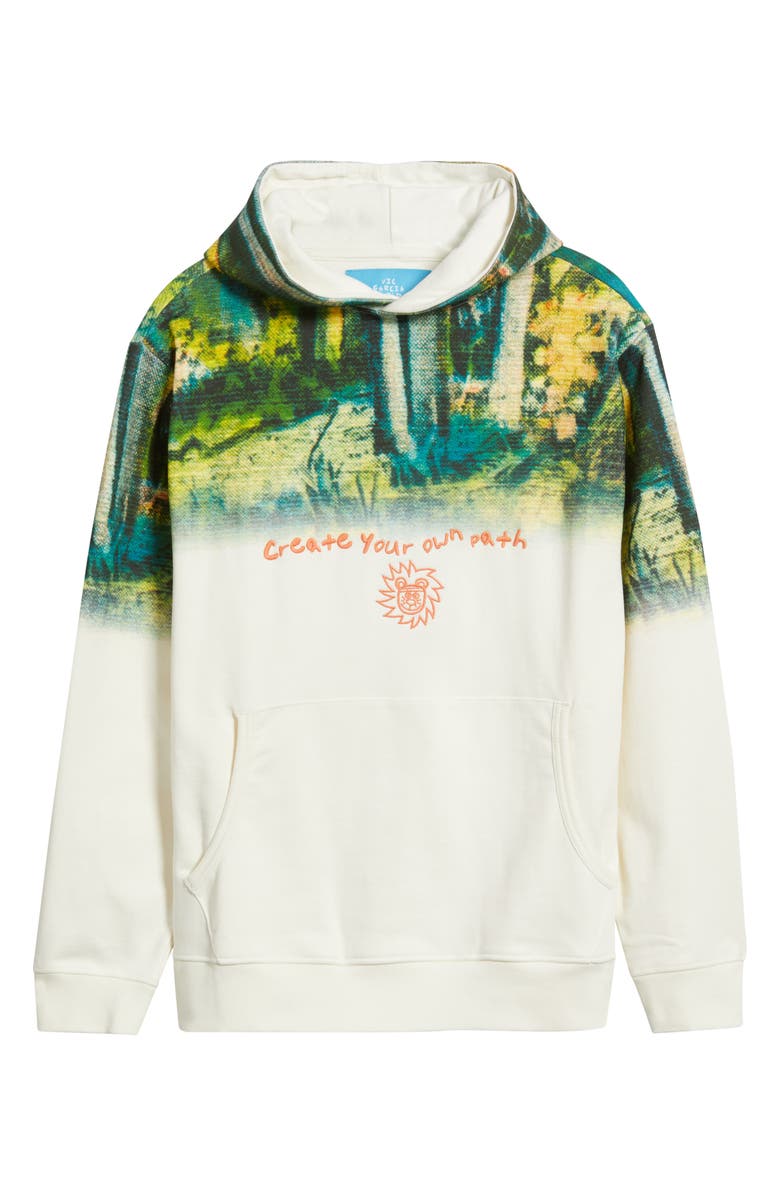 VIC GARCIA WORLD Cypress Dusk Hoodie, Alternate, color, Vanilla Ice