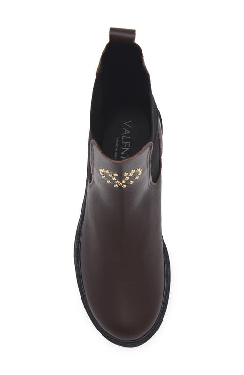 Valentino By Mario Valentino Senna Lug Sole Boot In Brown