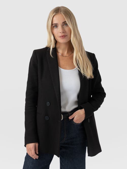 Saint + Sofia Cambridge Blazer In Black