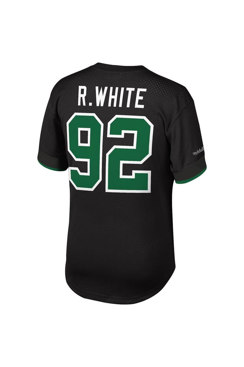 Men's Mitchell & Ness Reggie White Black Philadelphia Eagles Retired Player Name & Number Mesh Top, Alternate, color, Black