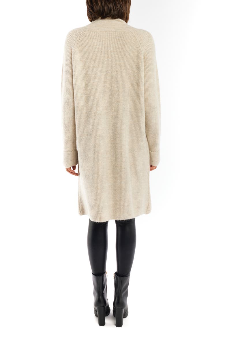 Billy Long Turtleneck Sweater, Alternate, color, OATMEAL