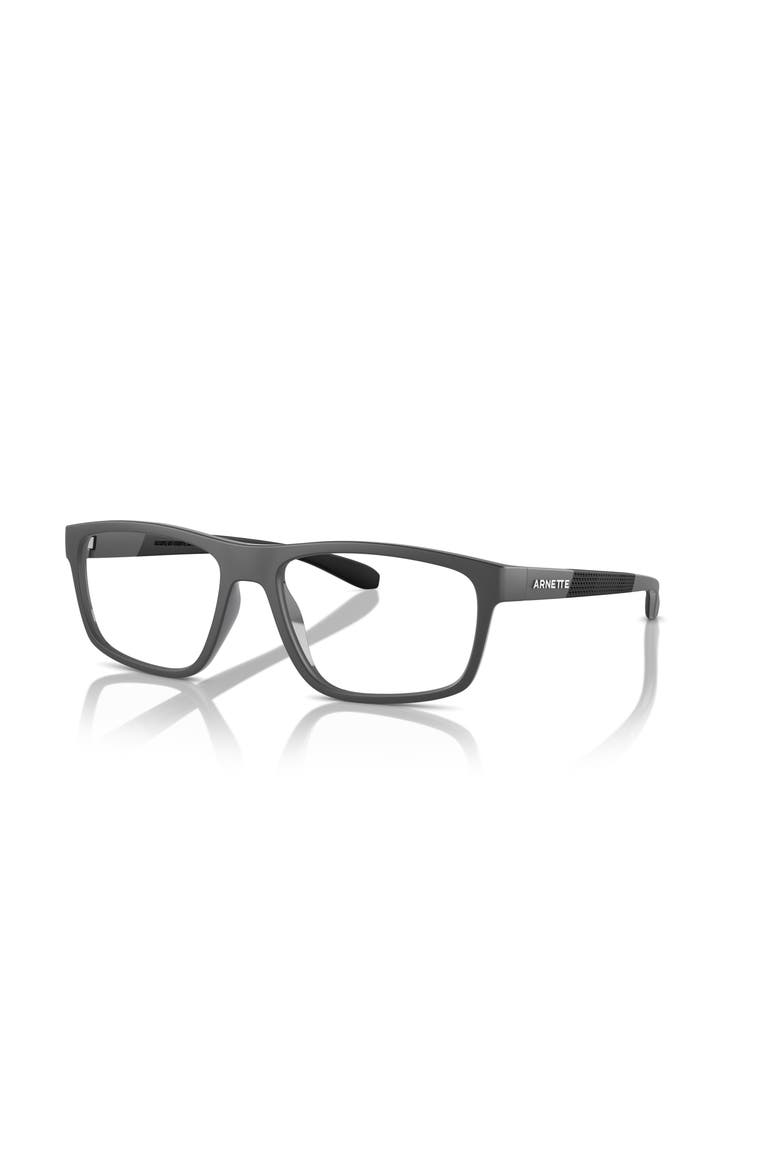 56mm Rectangle optical glasses, Main, color, Grey