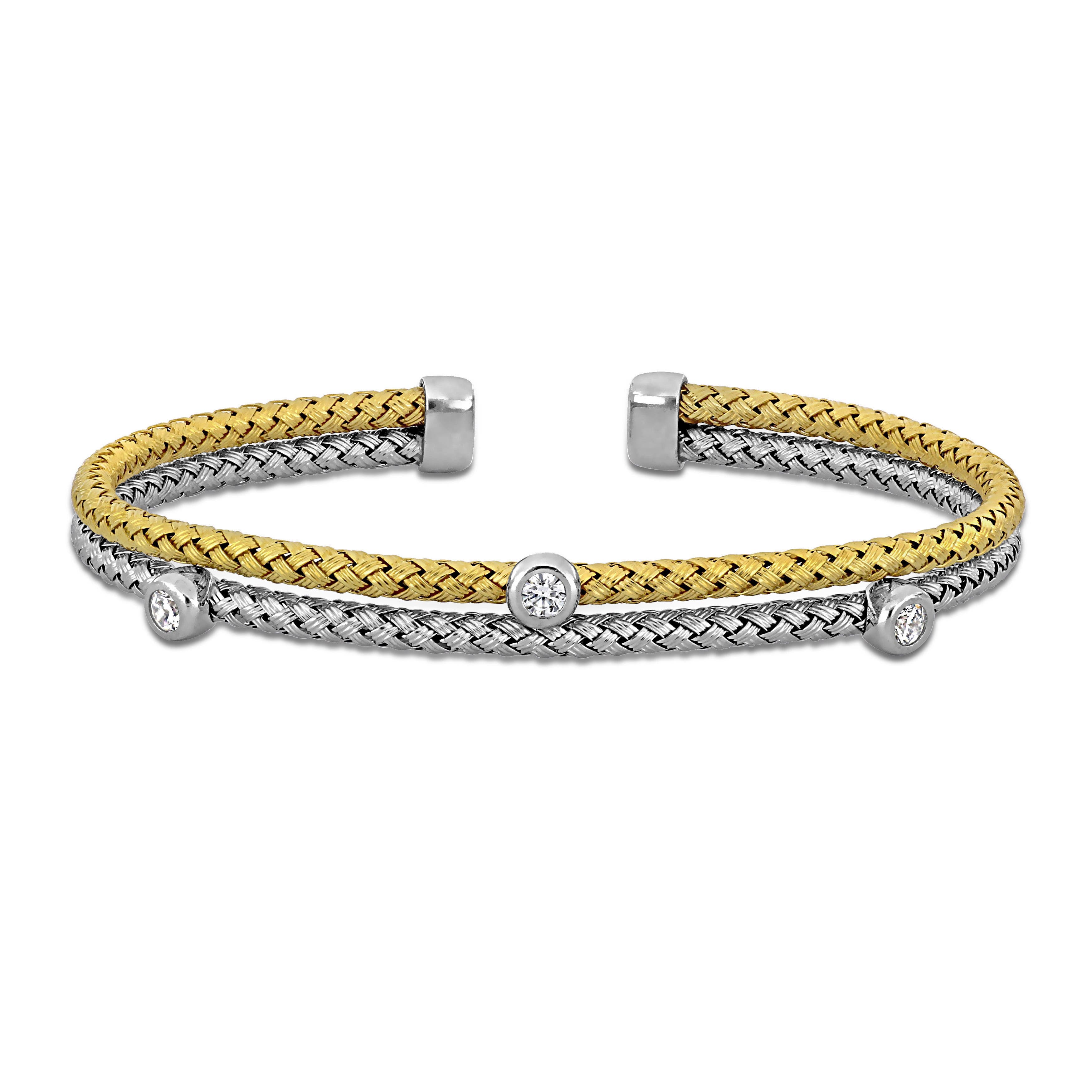 selected Two-Tone Sterling Silver