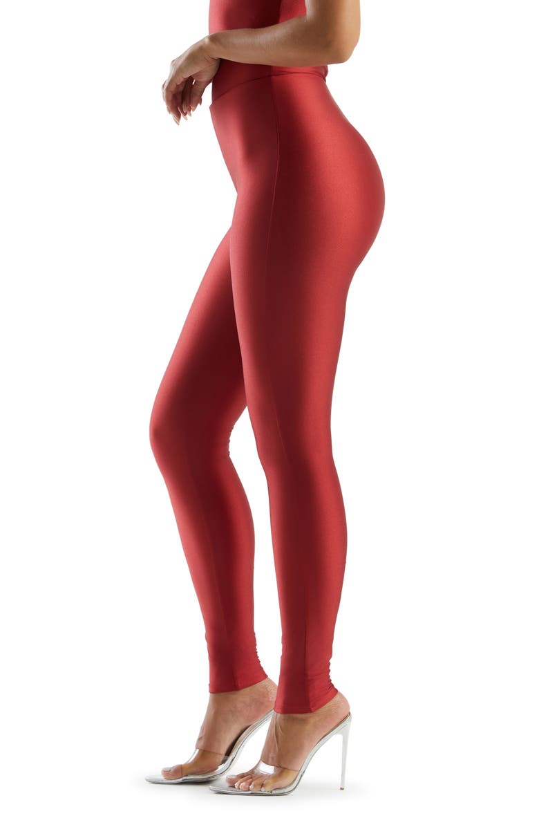 Naked Wardrobe Figure Out High Waist Leggings, Alternate, color, 