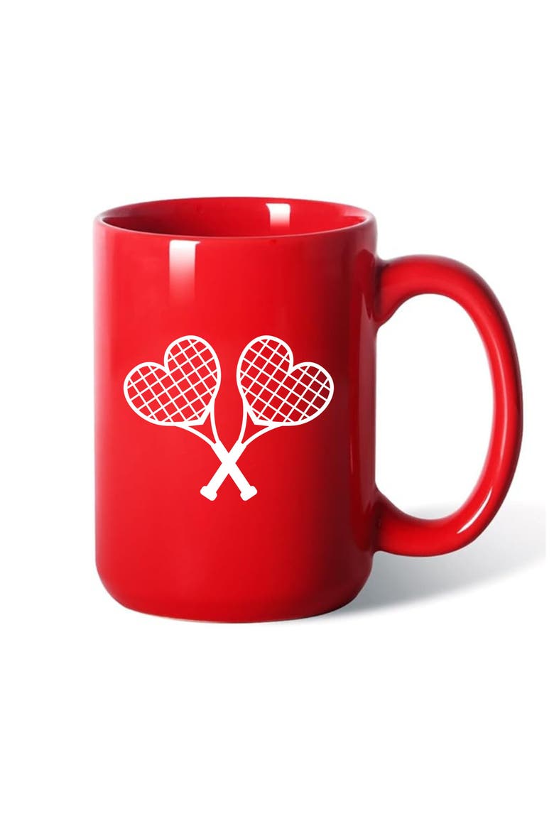 Red Logo Mug, Alternate, color, Red