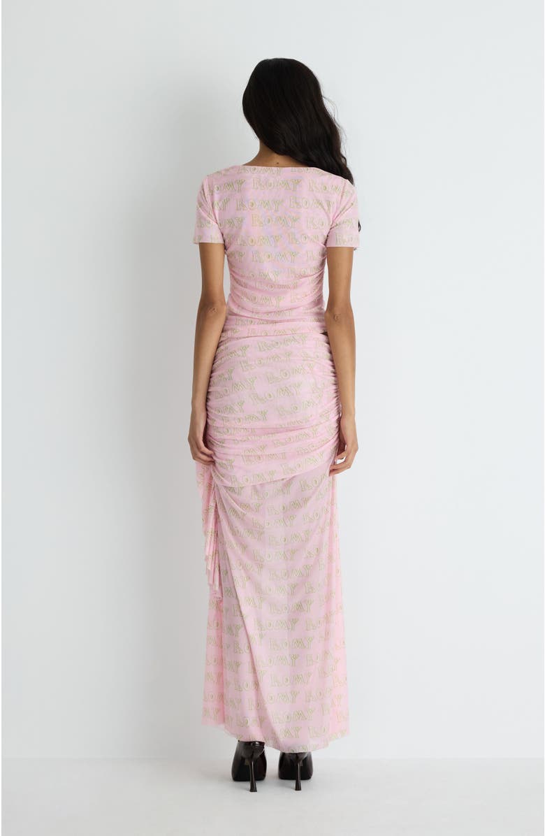 Romy Echo Top, Alternate, color, Pink Print