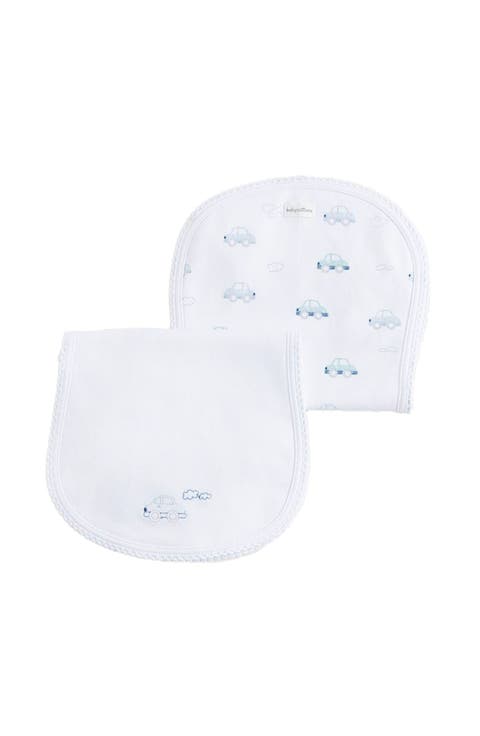 Premium Peruvian Pima Cotton Otto Curve Burps 2-Pack For Infant