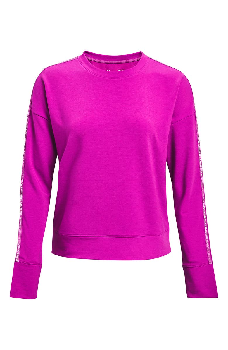 Under Armour Women's UA Rival Performance Long Sleeve T-Shirt, Alternate, color, Meteor Pink / Pink Quartz