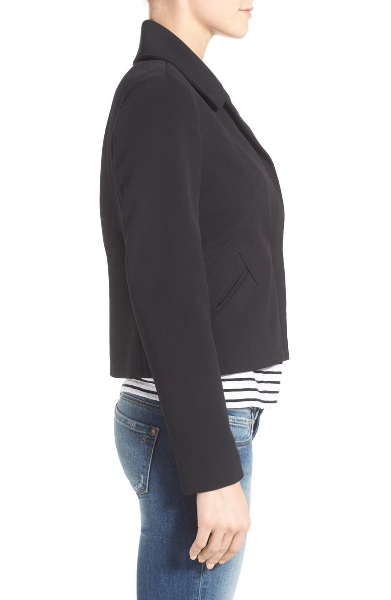 Halogen<sup>®</sup> Pickstitch Detail Snap Front Jacket, Alternate, color, 