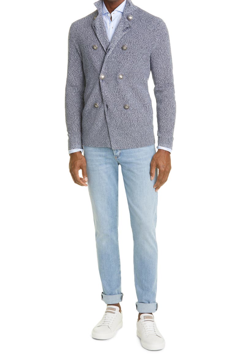 Stretch Denim Jeans, Main, color, LIGHT DENIM