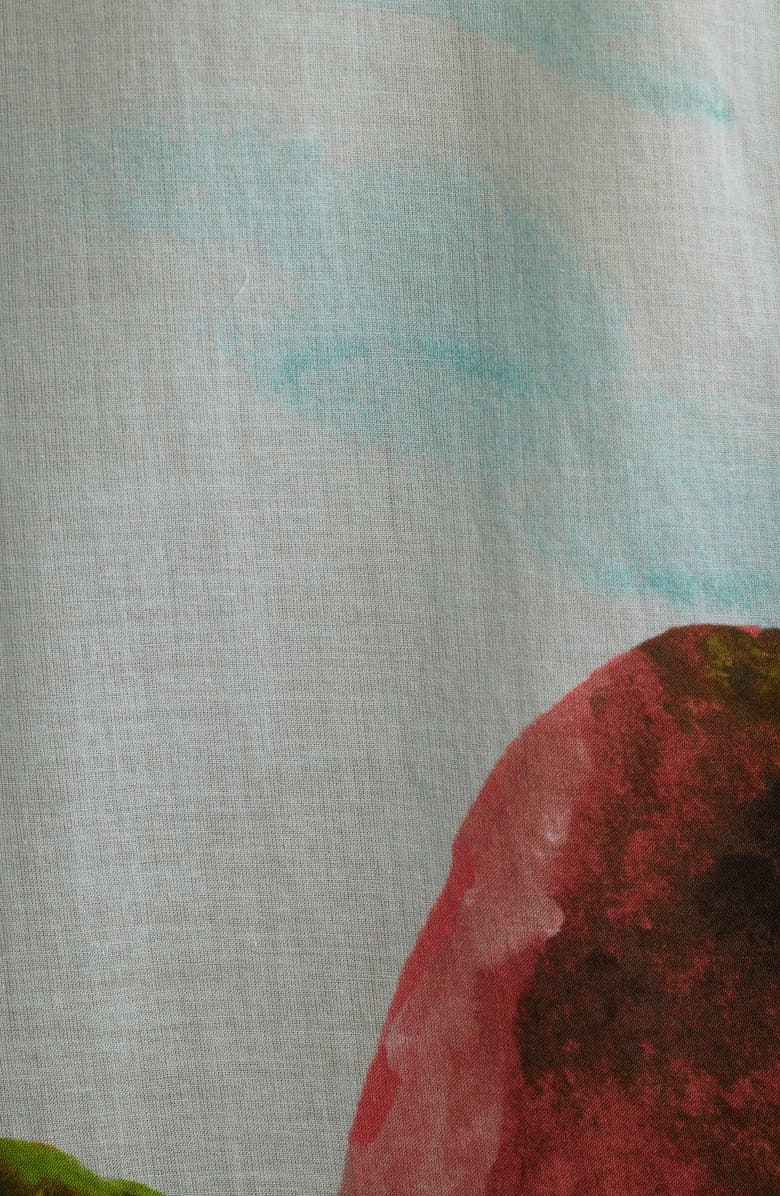 FARM Rio Copacabana Beach One Shoulder Maxi Dress, Alternate, color, Copacabana Beach Mul