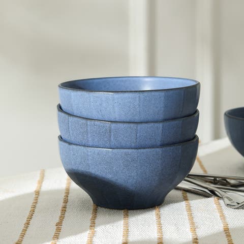 Rio Stoneware 4-Piece Bowl Set