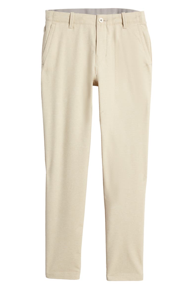 On Par IslandZone® Flat Front Golf Pants, Alternate, color, CHINO