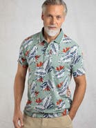Weird Fish Sarat Printed Polo