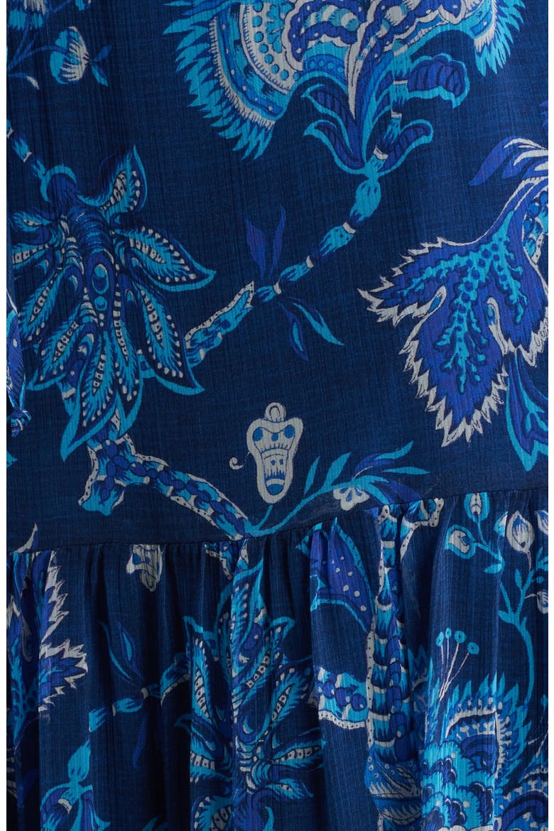 Charlee Print Dress, Alternate, color, MIDNIGHT MULTI
